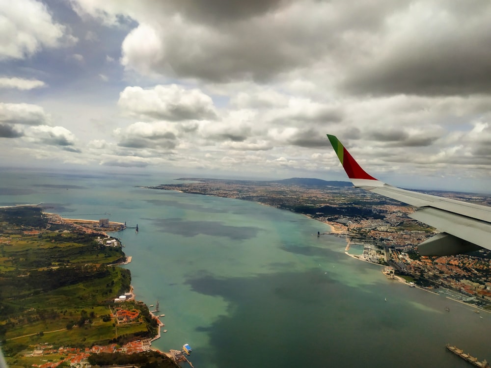 body of water aerial view photo