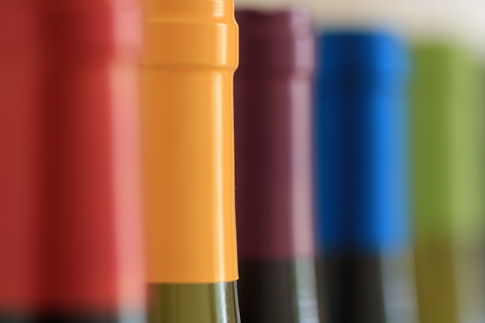 bottle top close-up photography