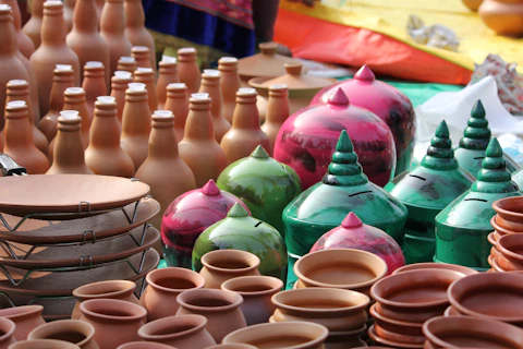 Terracotta pottery