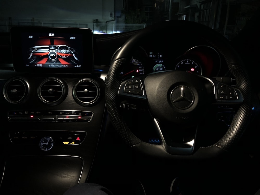 Mercedes-Benz vehicle interior