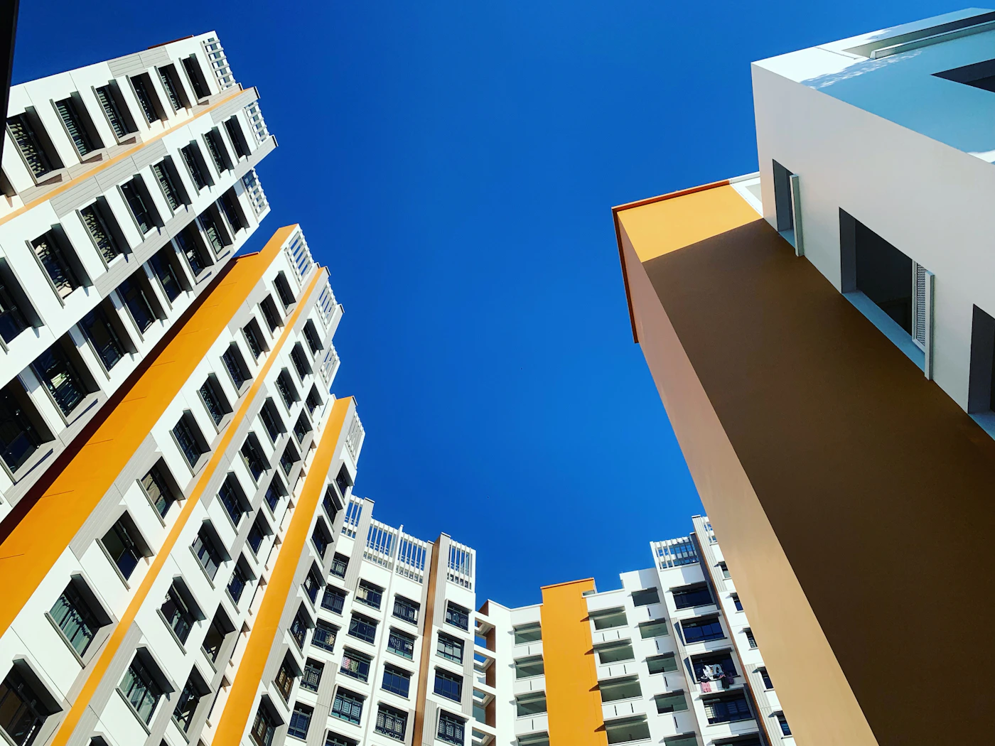 Contemporary development buildings