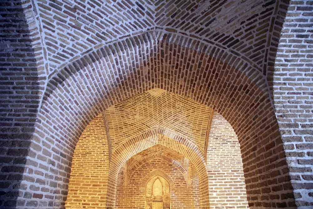 Gothic architectural ceiling inside building