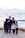 a family of four on a beach