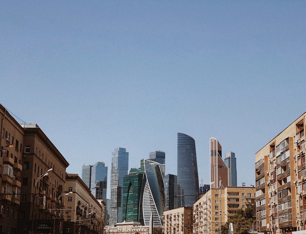 high rise buildings during day time