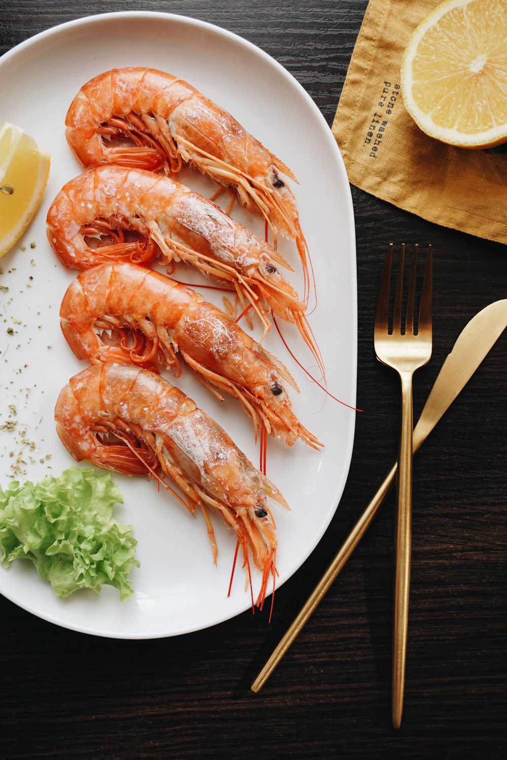 Seafood prepared for market