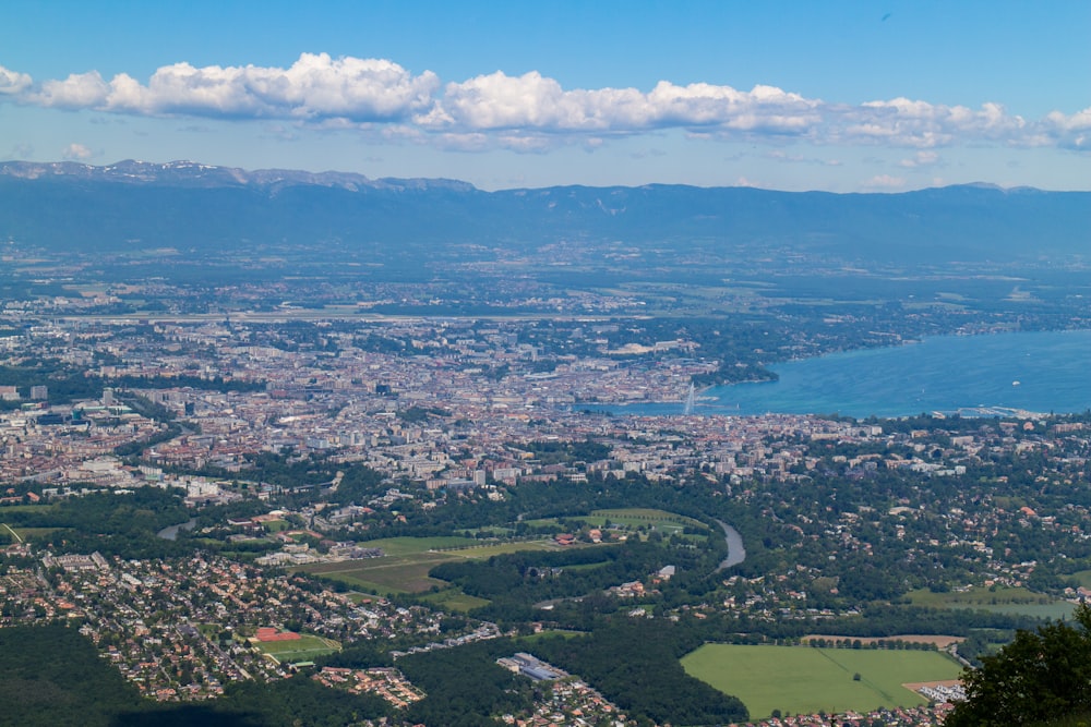 aerial photography of buildings during daytime