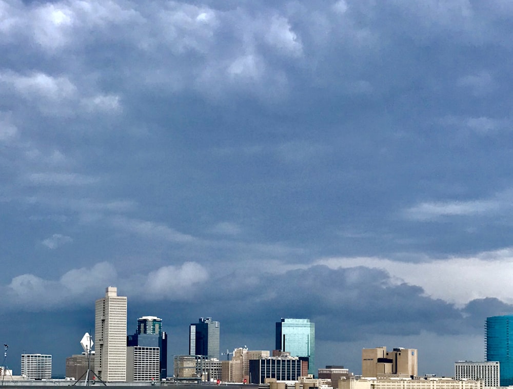 cityscape under blue sky