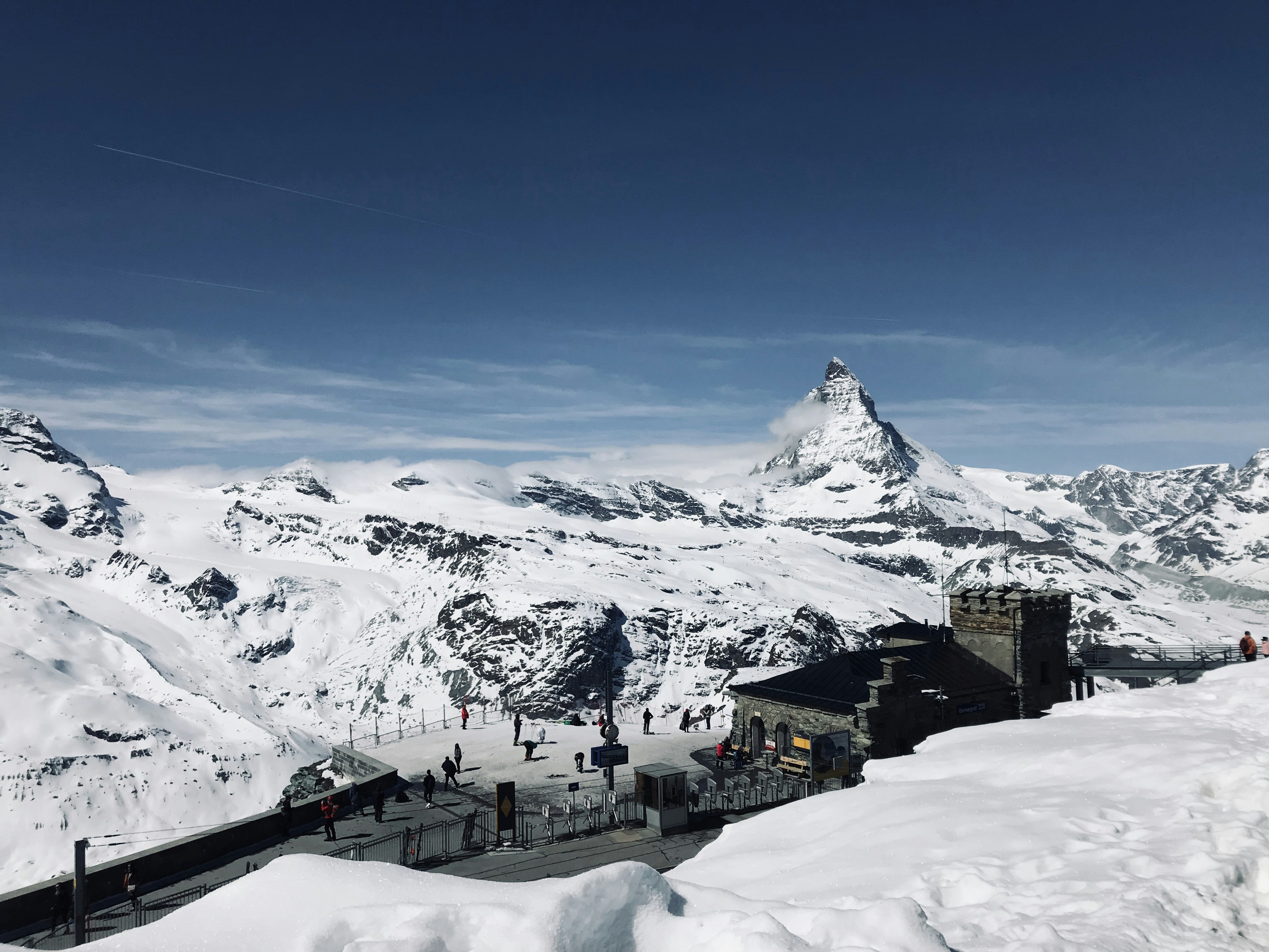 Landschaftsfotografie des Weißen Berges