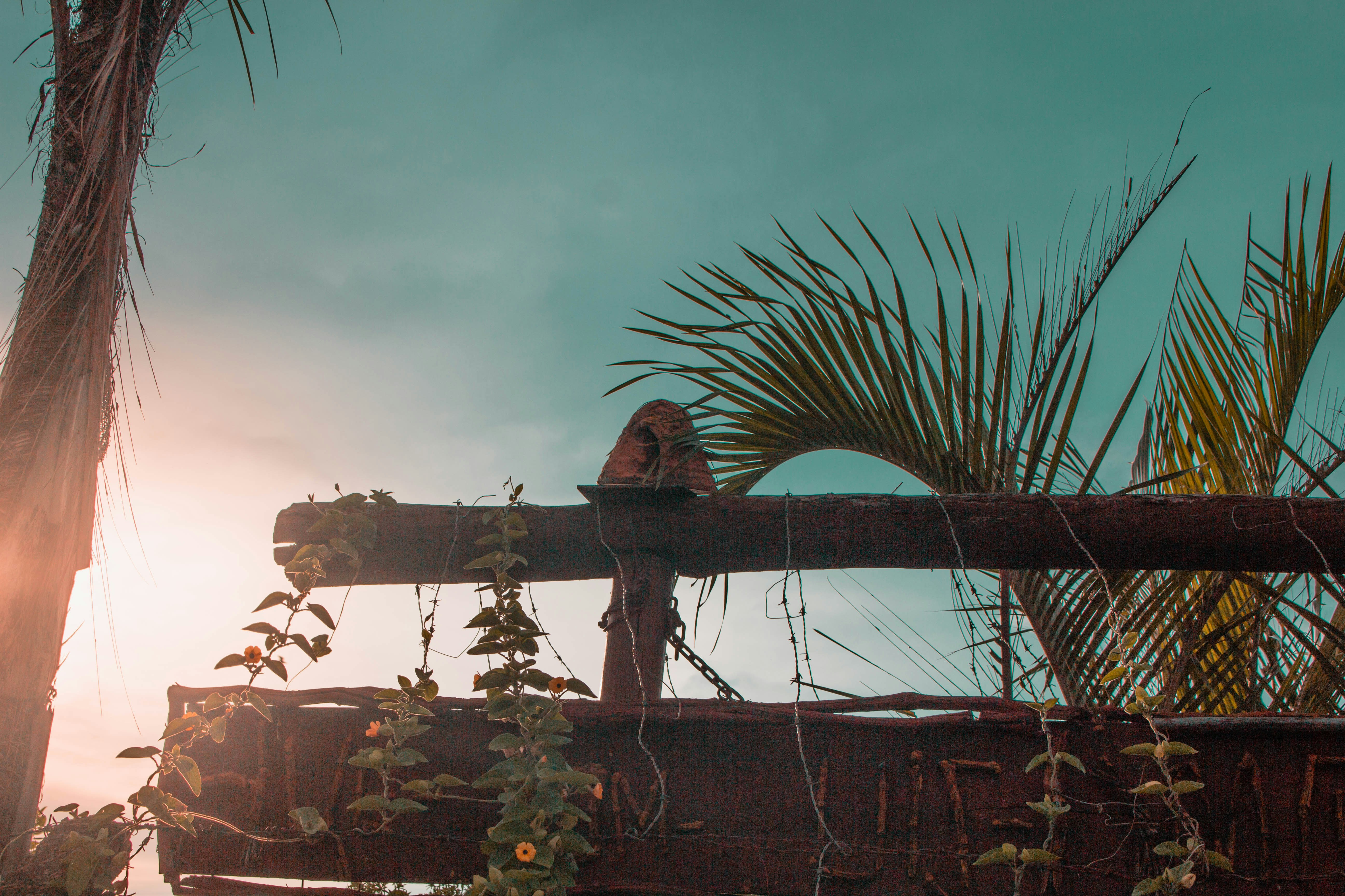 Rustic Outdoor Welcome Sign
