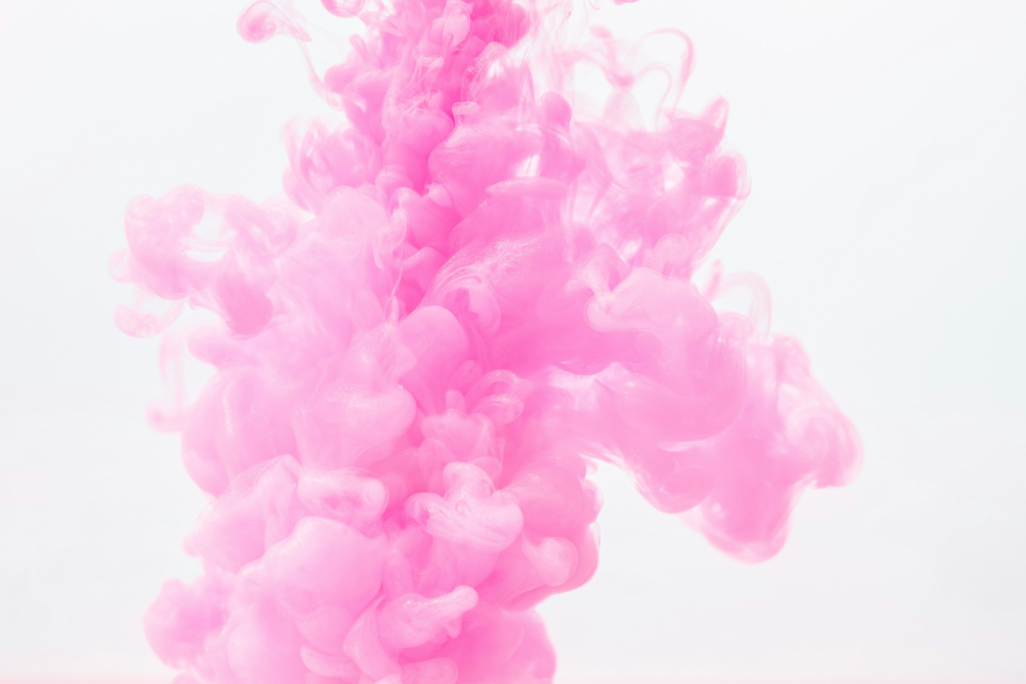 Pink smoke bomb for gender reveal