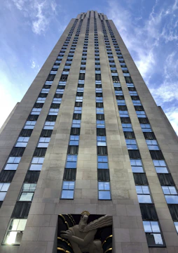 low angle photography of high-rise building