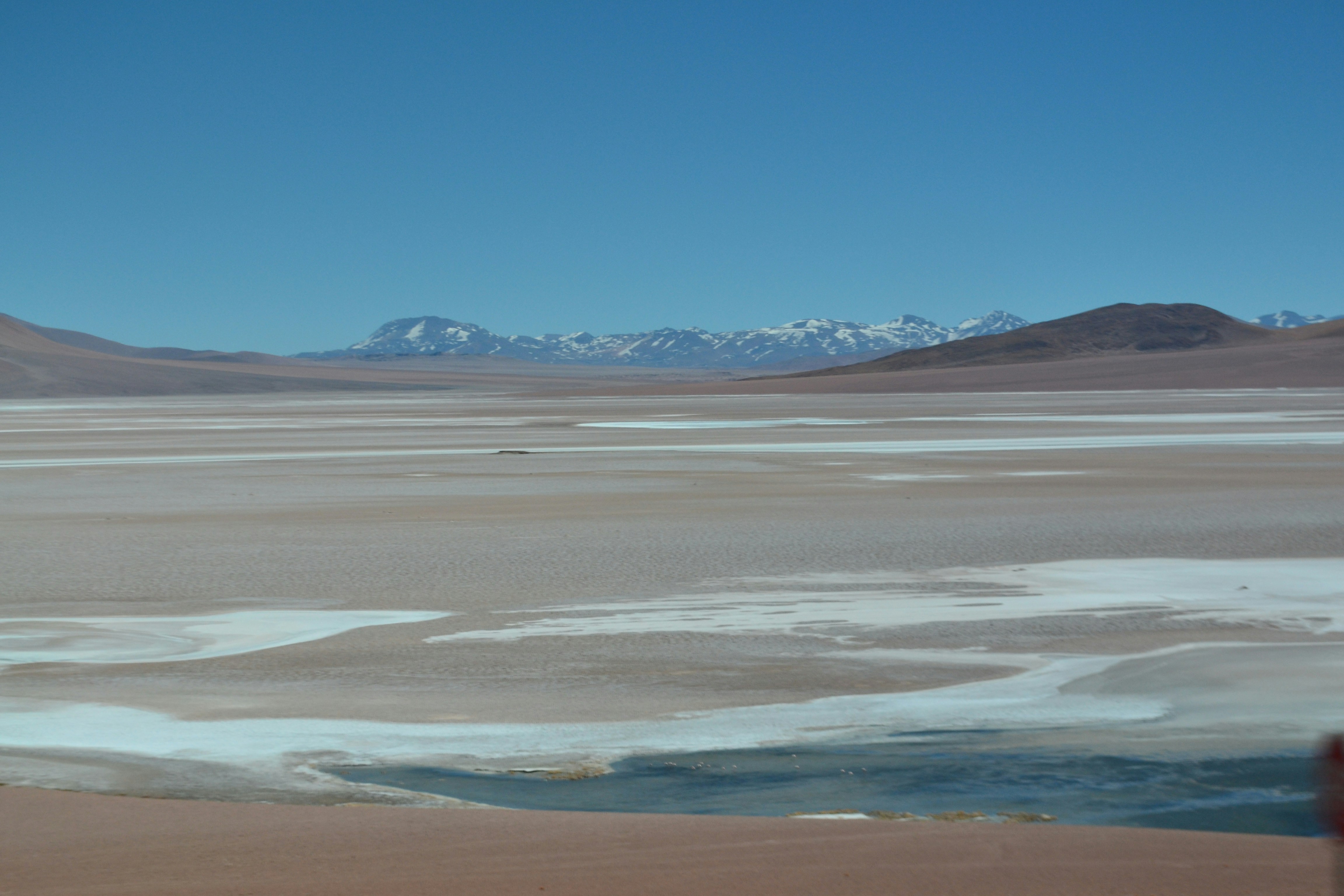 field near mountains