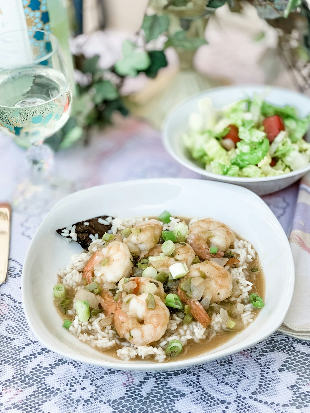 shrimp soup platter