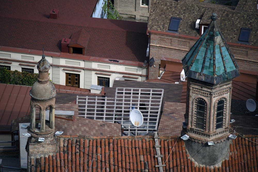 Luftaufnahmen des Gebäudes
