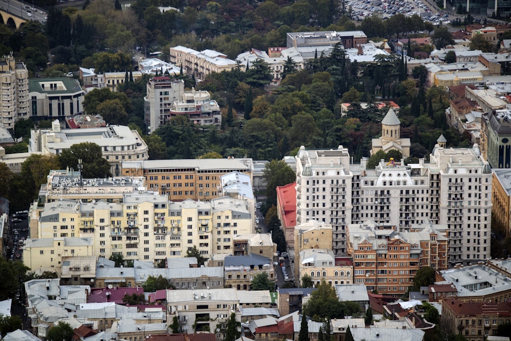 brown and grey concrete buildings during daytime