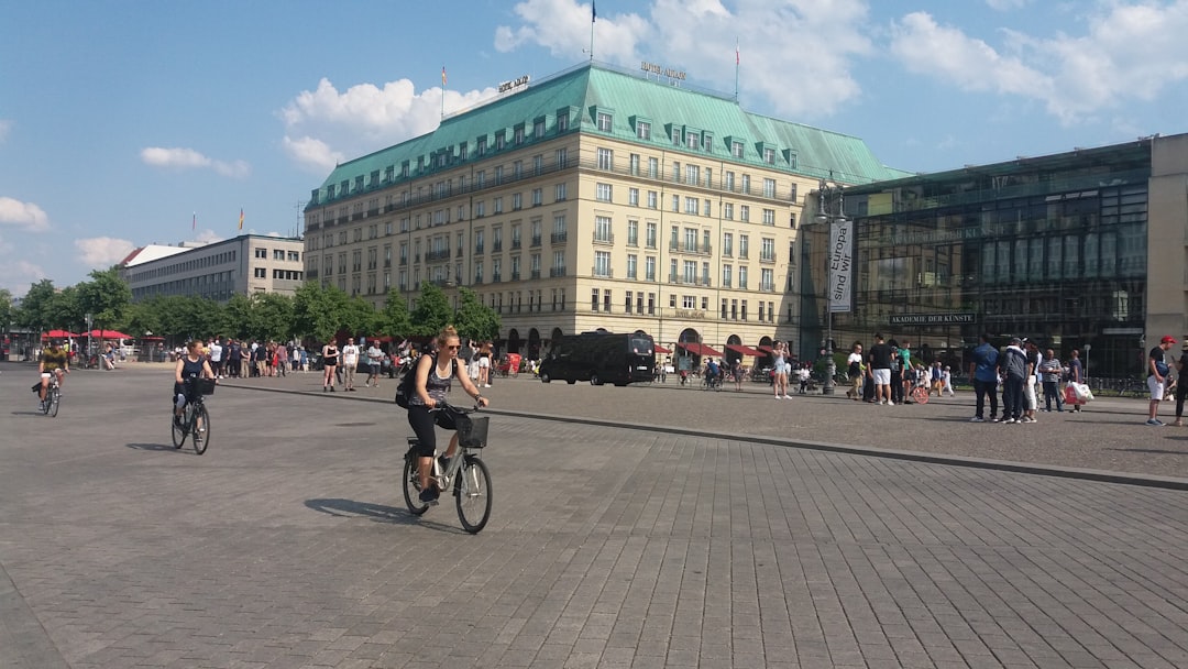 people at the streets near buildings during day