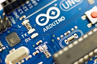 blue circuit board