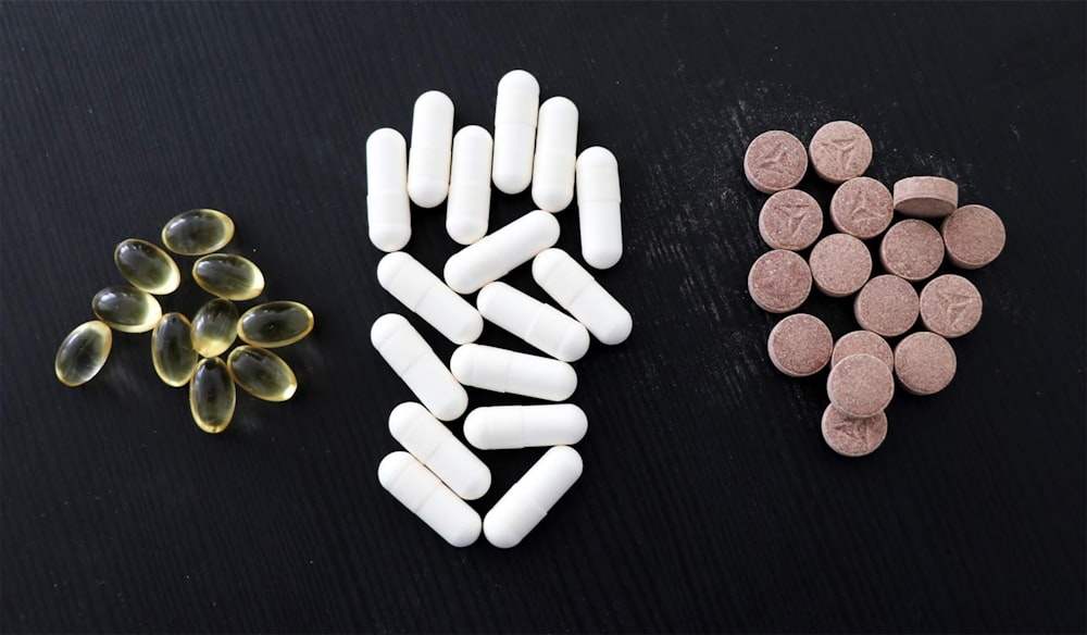 assorted medication pills