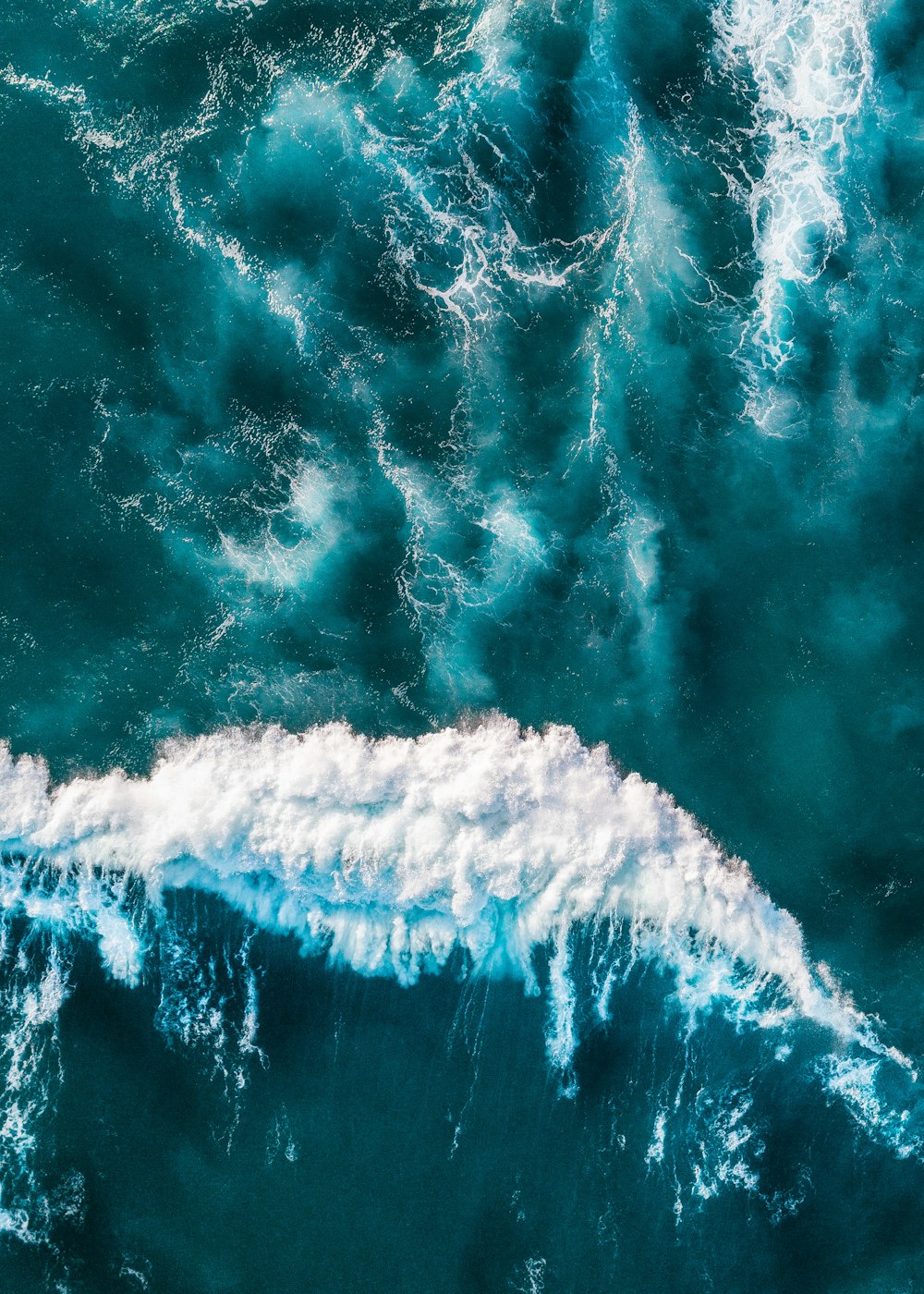 white water ripples in sea surface