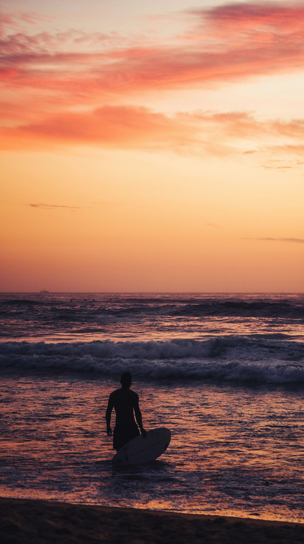 person on seashore during golden house