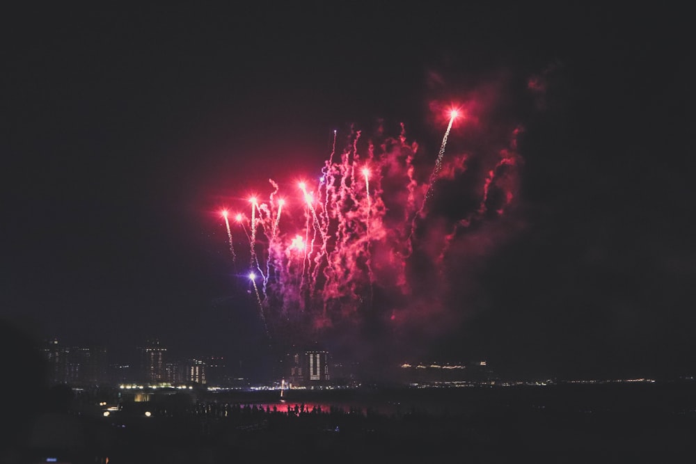 Espectáculo de fuegos artificiales