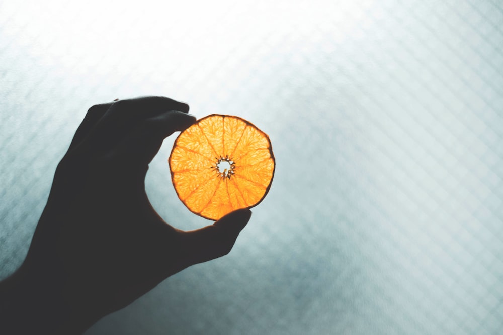 round orange illustration