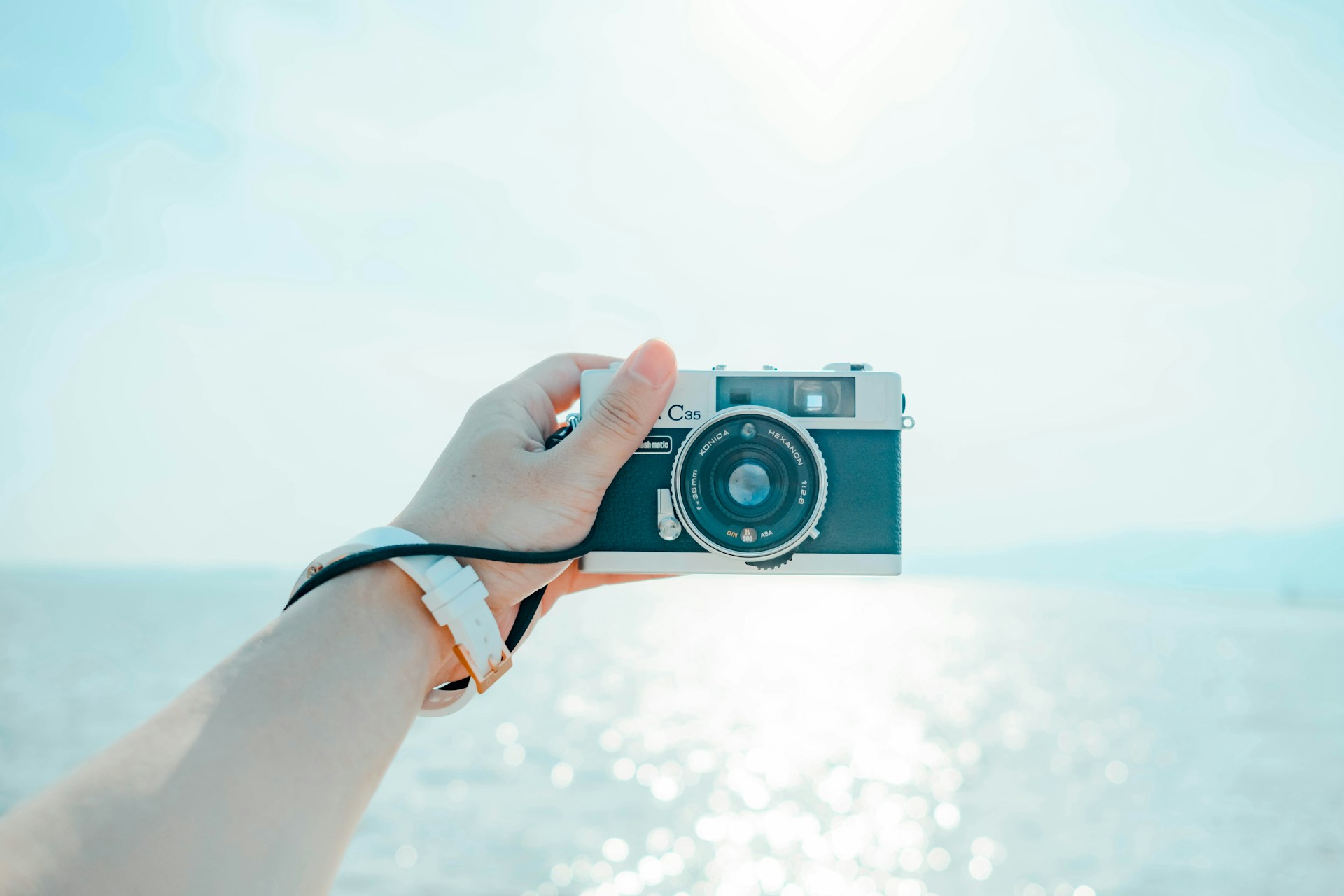 gray and black camera