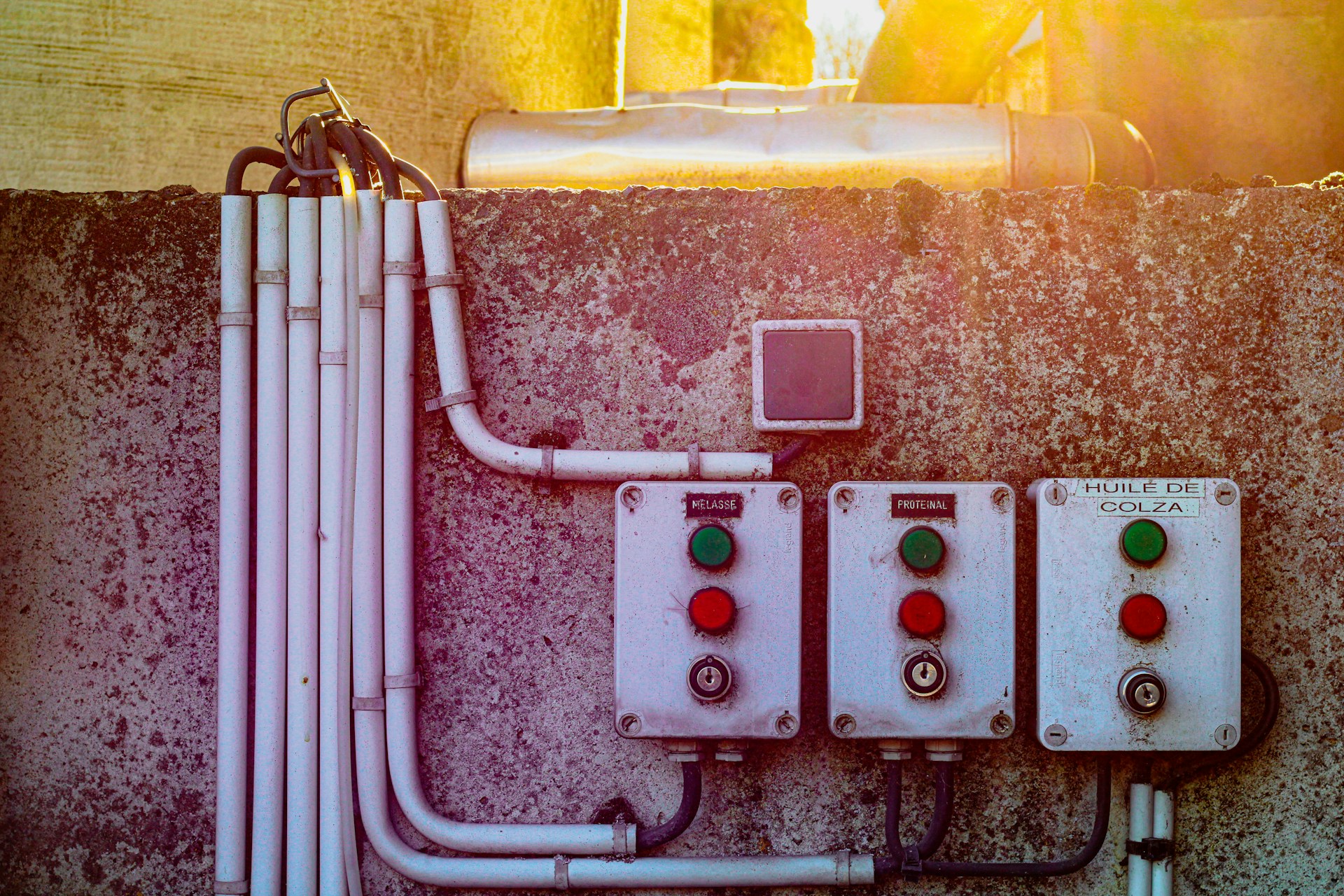 power switches on wall