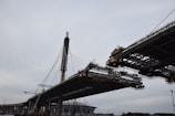 low-angel photography of bridge during daytime