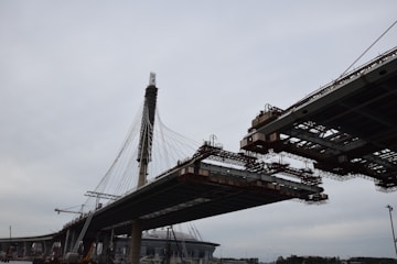 low-angel photography of bridge during daytime