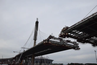 low-angel photography of bridge during daytime