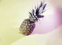 Artwork of the pineapple hero wielding vitamin-powered weapons in a vibrant fantasy setting.