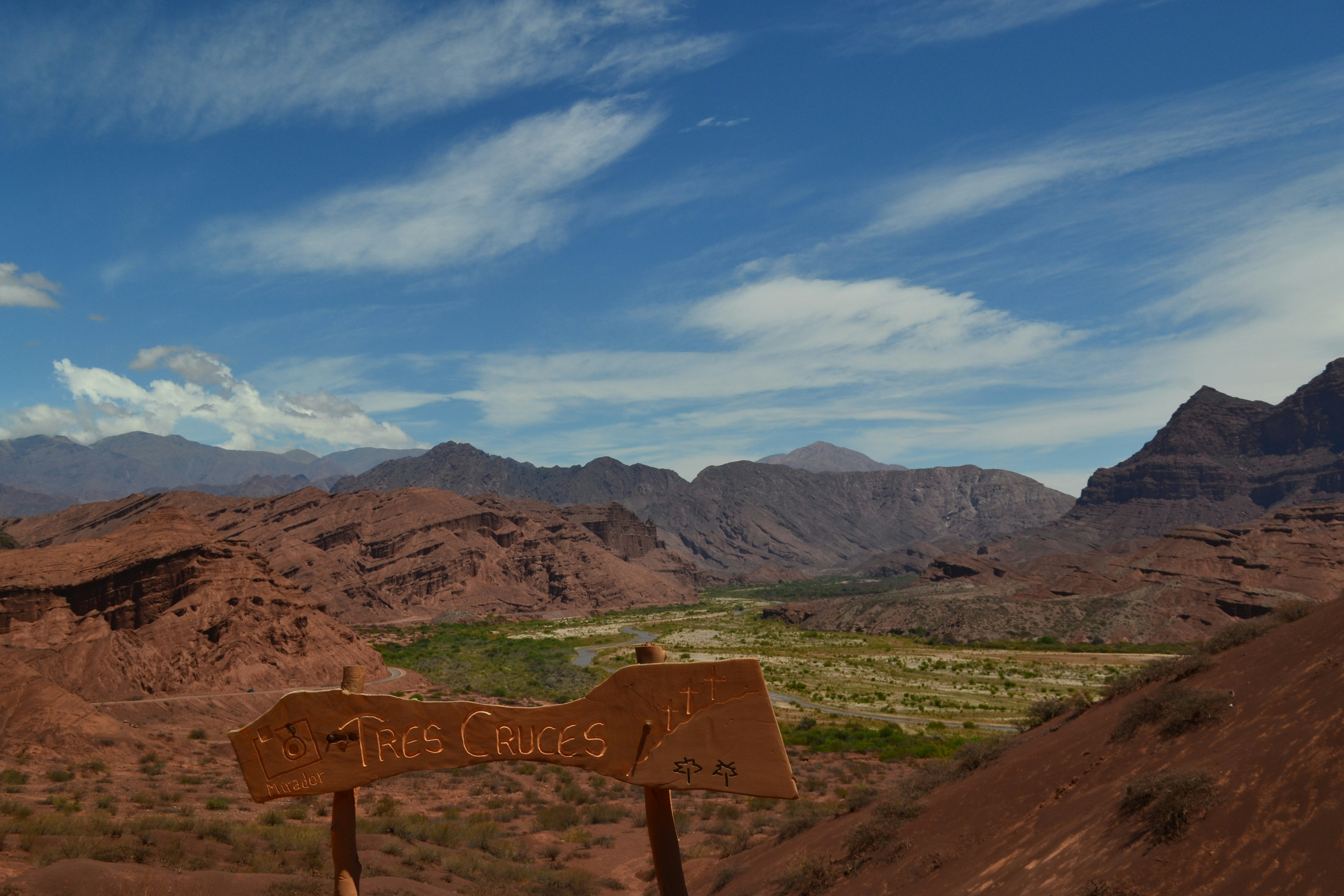 landscape photo of brown and green mountains