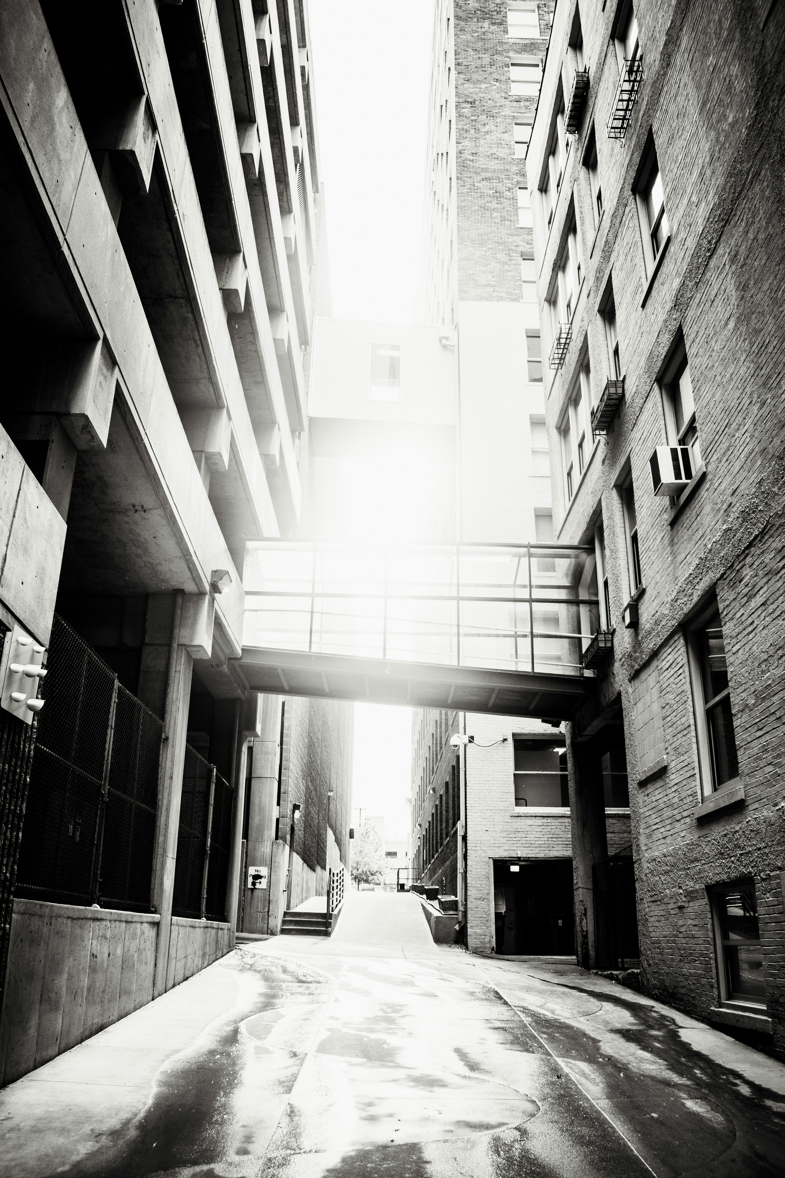 Person Leaning Back On Brick Building In The Alley Photo Free Image On Unsplash