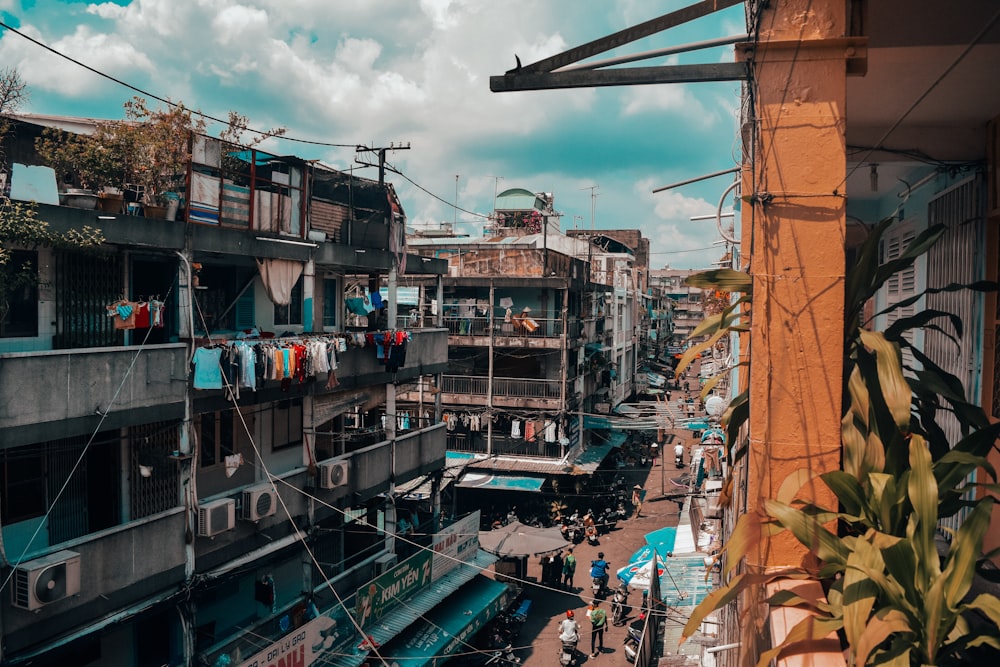 gray concrete buildings at daytime