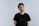 man wearing black t-shirt