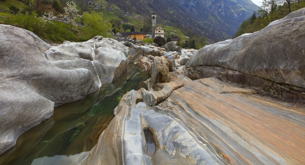 photography of gray rock formation during daytime