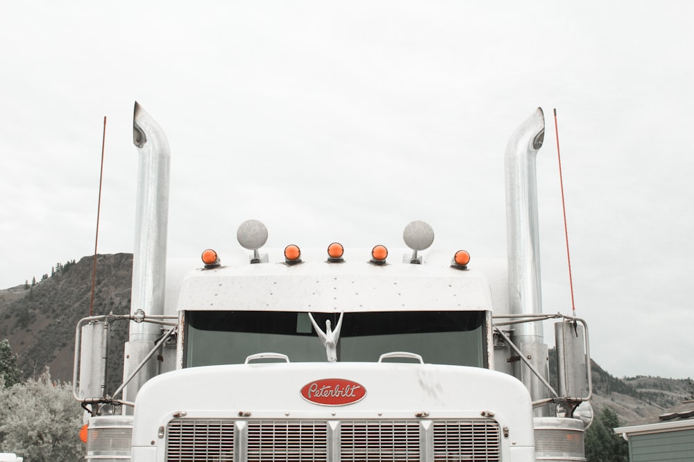 white truck vehicle