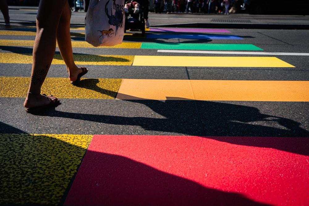 people walking on pedestrian lane