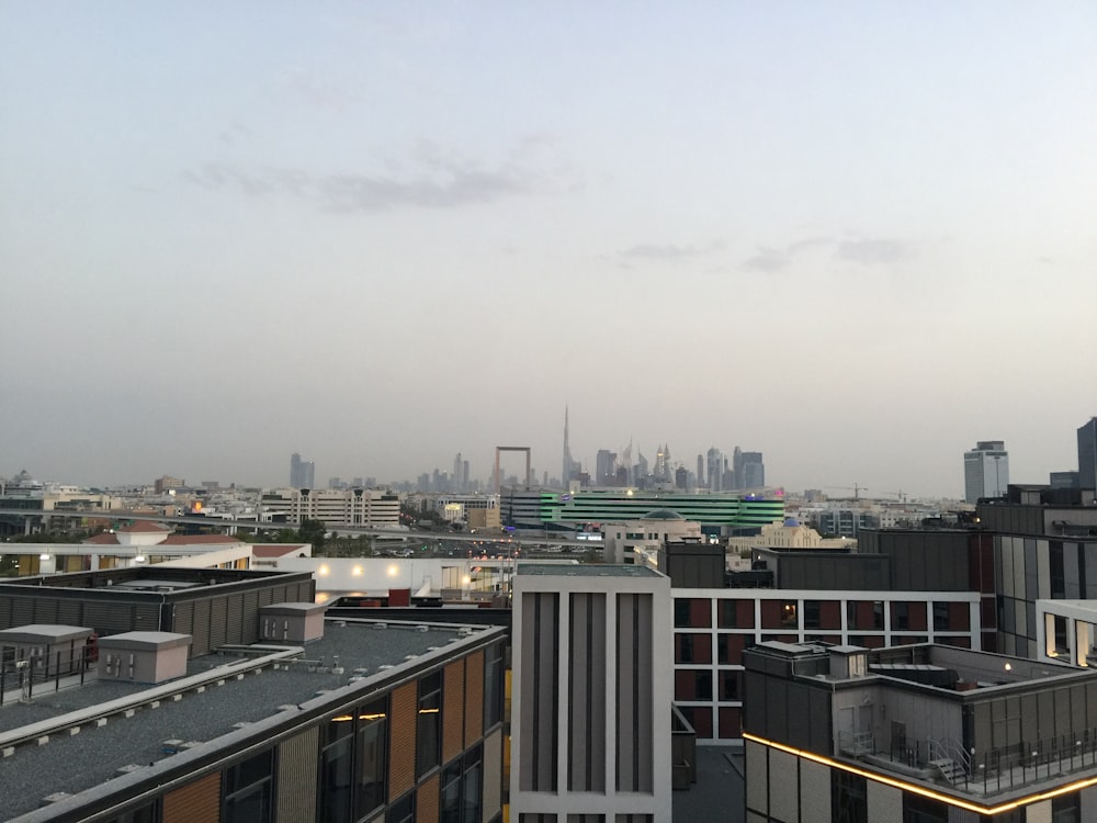 landscape photo of a city skyline