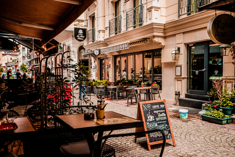 Coffee shop seating