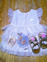 A collection of accessories that complement children's outfits, adding a touch of charm.