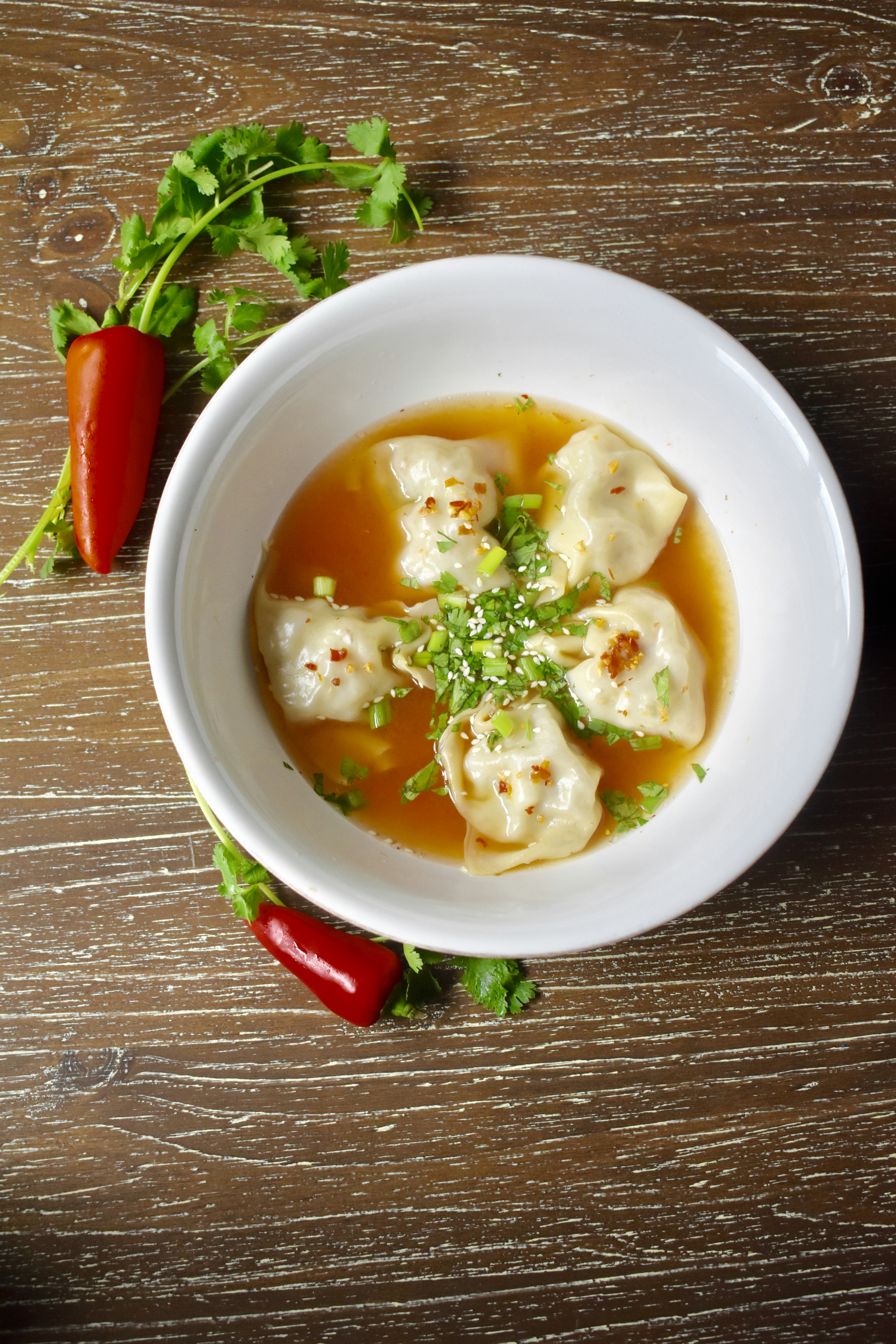 Homemade Wonton Soup