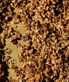 brown leaves on gray soil