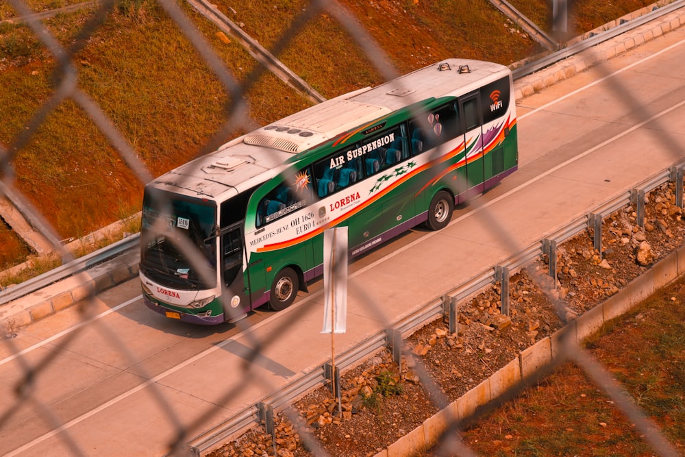 selective focus photography of bus