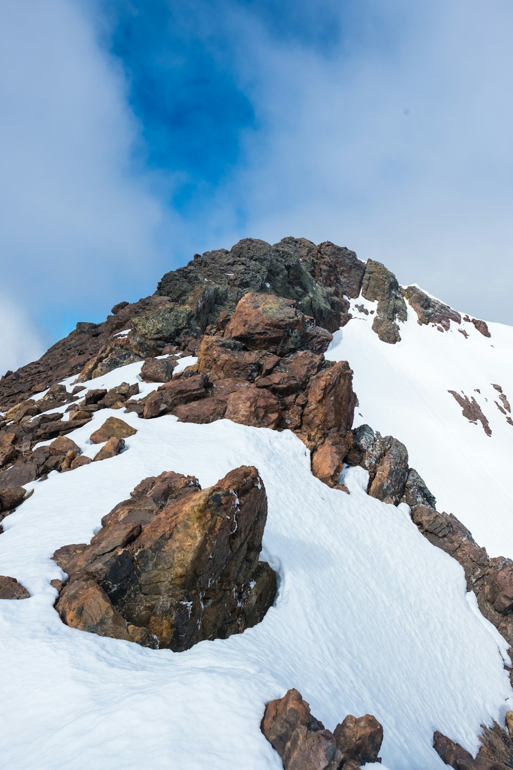 glacier mountain during day