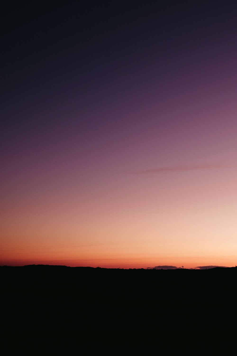 silhouette photo of volcano during sunset