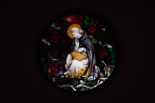 A calming image of a spiritual advisor in a consultation.