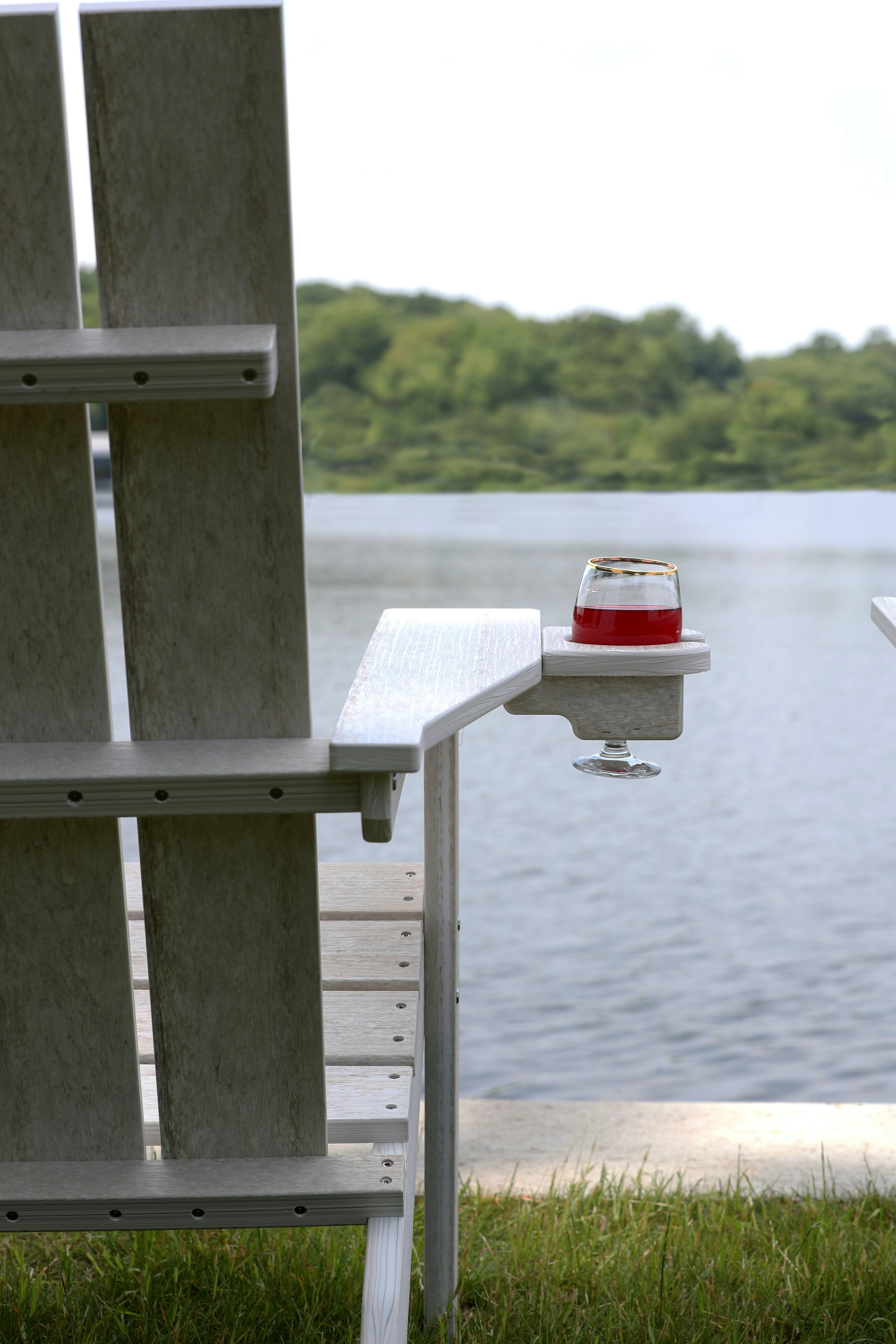 Medinis Adirondack kreslas