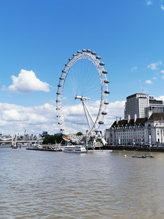 white Ferris wheel in London Eye United Kingdom